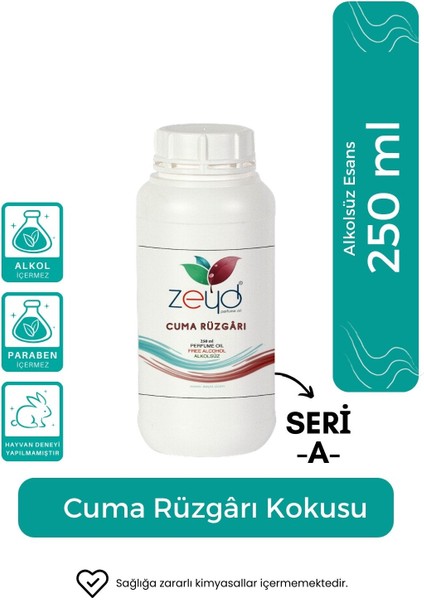 Cuma Rüzgârı Litrelik Parfüm Esansı - 250 ml