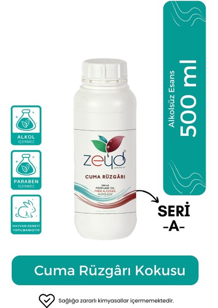 Cuma Rüzgârı Litrelik Parfüm Esansı - 500 ml