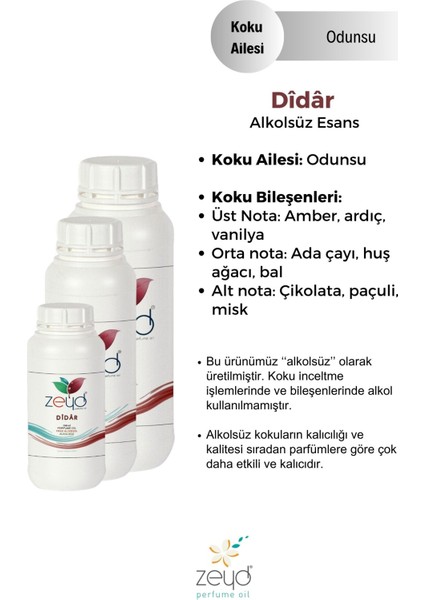 Dîdâr Litrelik Parfüm Esansı - 1000 ml Extra