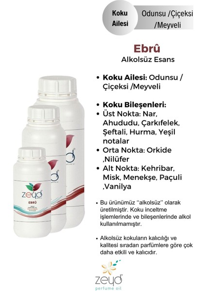 Ebrû Litrelik Parfüm Esansı - 1000 ml