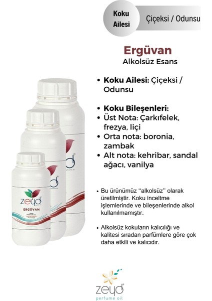 Erguvan Litrelik Parfüm Esansı - 1000 ml