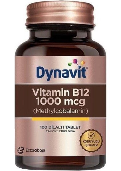 Vitamin B12 1000 Mcg 100 Tablet