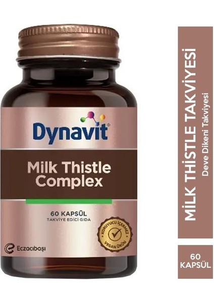 Milk Thistle Complex 60 Kapsül Deve Dikeni Takviyesi - 2