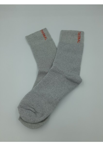 3 Çift Kadın/Erkek Termal Yünlü Havlu Çorap -30 Dereceye Dayanıklı modelleri