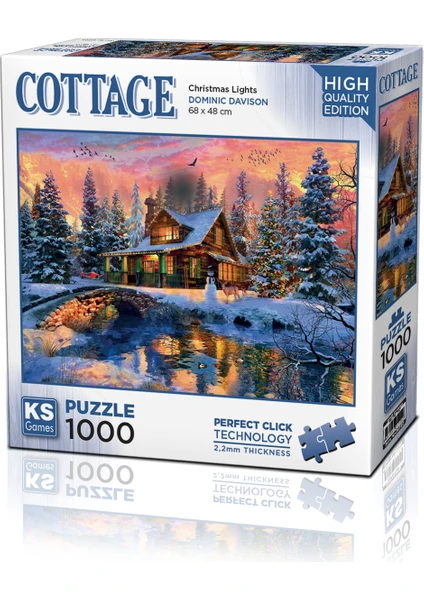 KS Games Christmas Lights 1000 Parça Puzzle