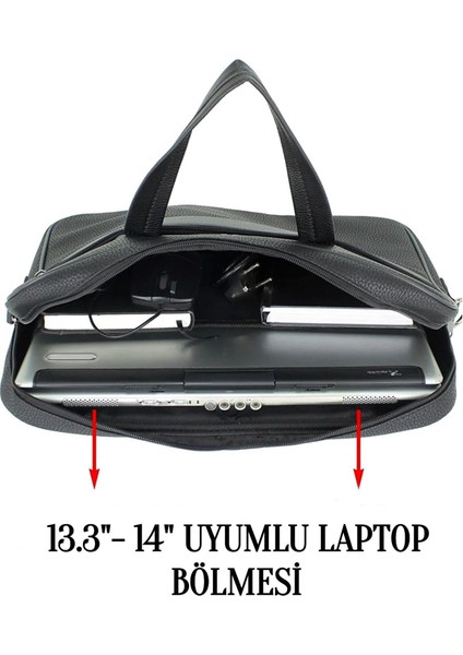 Deri Laptop Çantası 13.3 Inç - 14" Inç 8683255012756