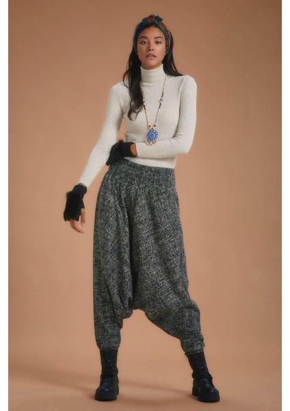 Nopeli Kışlık Şalvar Pantolon