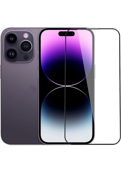 iPhone 14 Pro Uyumlu Hidrofobik Warrior Hardness Oleofobik Cam Ekran Koruyucu 2 Adet