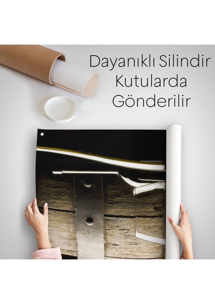 Üzüm Şarabı ve Fıçısı Dekoratif Duvar ÖRTÜSÜ-HALISI-6436