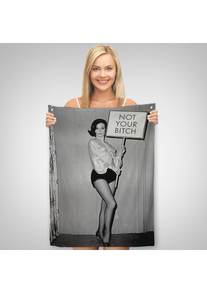 Kadın Hakları Feminist Vintage Kadın Duvar Örtüsü - HALISI-5235 fiyatları