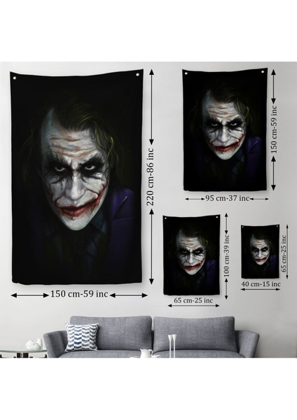 Joker Dekoratif Duvar ÖRTÜSÜ-HALISI-6441