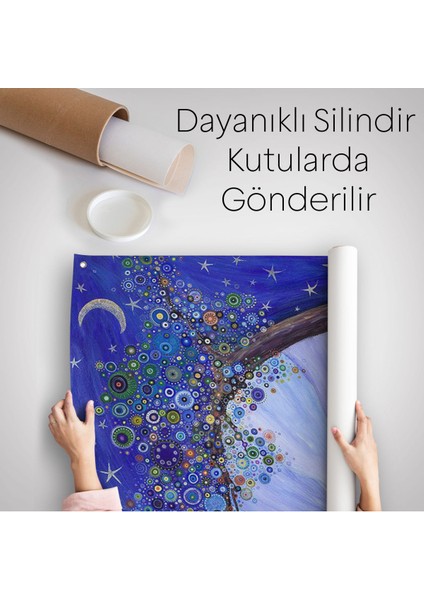 Tanielle Childers'ın Rüya Ağacı Sanatsal Reprodüksiyon Duvar ÖRTÜSÜ-HALISI-6377