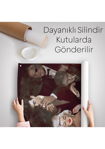 1950 Kumarhane Duvar Örtüsü - HALISI-6030