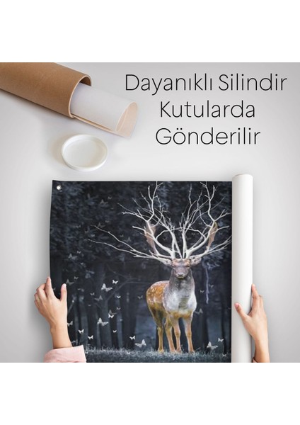 Ormandaki Geyik Duvar ÖRTÜSÜ-HALISI-6566 indirimleri