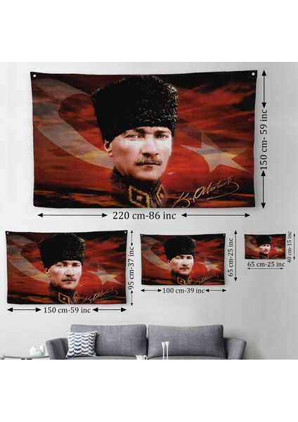 Atatürk Duvar ÖRTÜSÜ-HALISI-6632