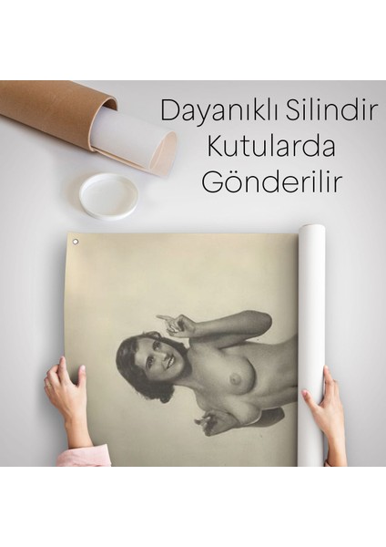 William Mortensen Külkedisi Duvar Örtüsü - HALISI-5261