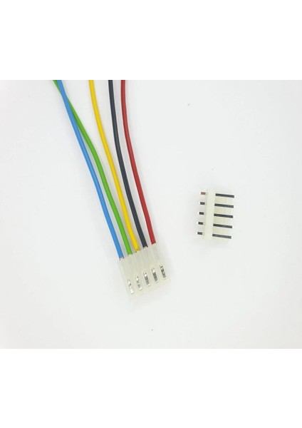 Sanec 3,96MM 5 Pin Kablolu Konnektör Takım 10CM - 1,50MM - Çift Taraflı