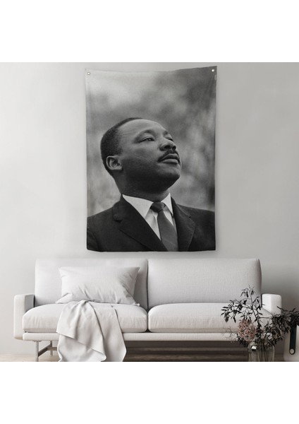 Martin Luther King Dekoratif Kanvas Duvar ÖRTÜSÜ-HALISI-6374