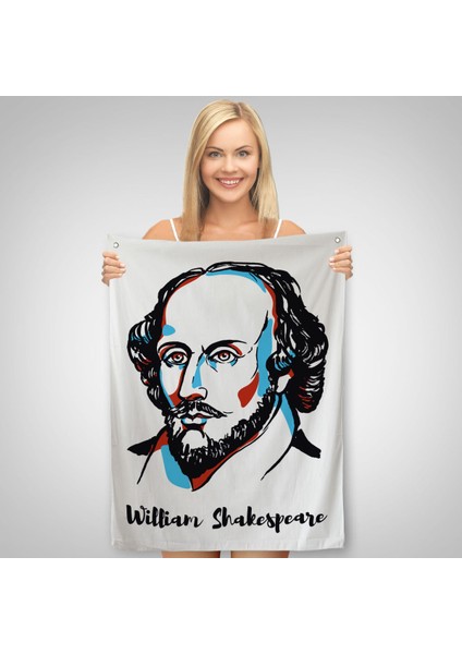 William Shakespeare Dekoratif Duvar Örtüsü - HALISI-5968