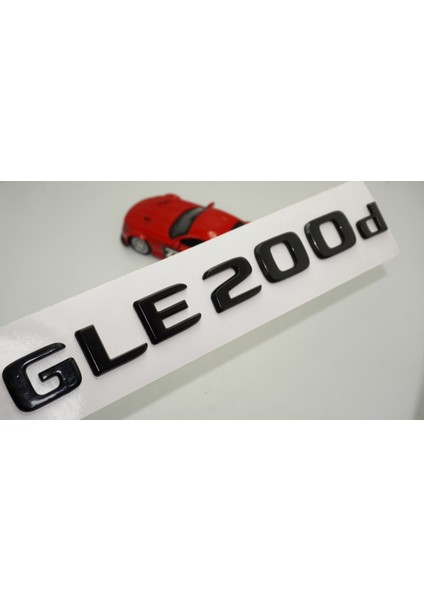 Benz Gle 200D Bagaj Parlak Siyah Abs 3m 3D Yazı Logo modelleri
