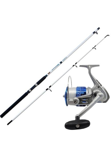 Yek Outdoor Tekne Kamışı Seti Lineaeffe Sea Hawk 300CM 100-300GR Tekne Kamışı & Kendo Sea Power 7000 Olta Makinesi