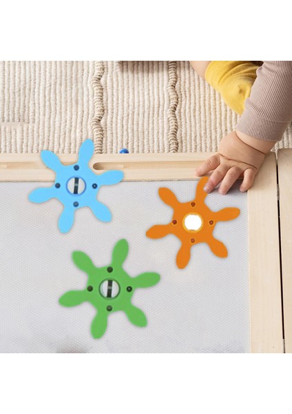 3 Parça Montessori Meşgul Tahtası Dıy Aksesuarları Dişliler Biliş Oyuncakları Oyunu (Yurt Dışından) fırsatları