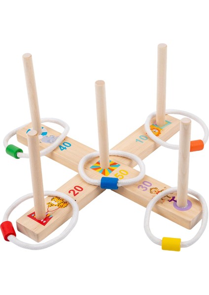 Ahşap Yüksük Oyunu Yapboz Oyuncak Montessori Doğum Günü Çocuklar Için Hediye (Yurt Dışından)