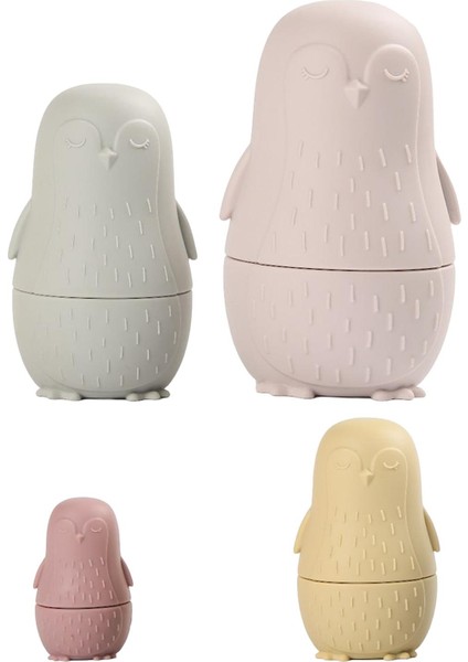 Yuvalama Bebekler Oyuncak Rus Matryoshka Bebek Yapı Çocuklar Için Okul Öncesi Sarımsı Kahverengi (Yurt Dışından)