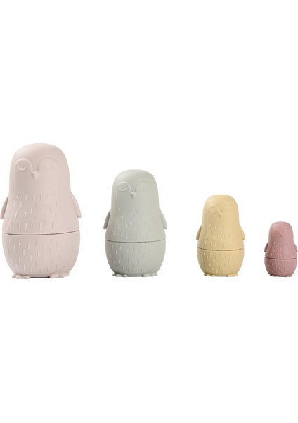 Yuvalama Bebekler Oyuncak Rus Matryoshka Bebek Yapı Çocuklar Için Okul Öncesi Sarımsı Kahverengi (Yurt Dışından)