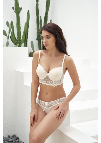 4806 Bayan Destekli Sütyen ve Slip Takım