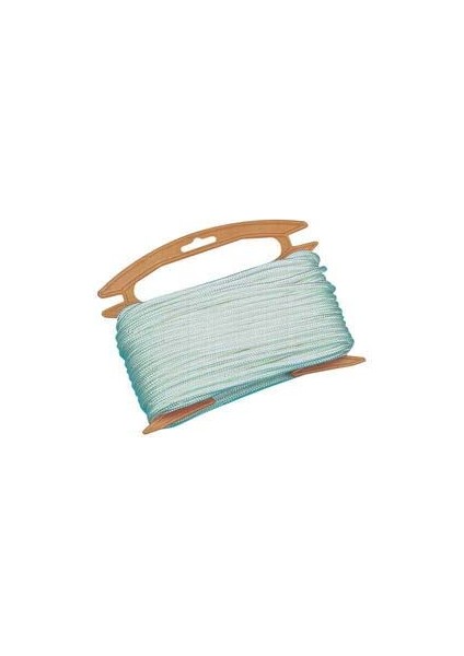 Polyester Örgü Ip Genel Amaçlı, Beyaz 2mm 50 Metre