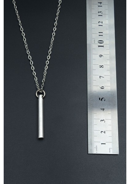 Silindir Çubuk Düz Zincir Kolye fırsatları