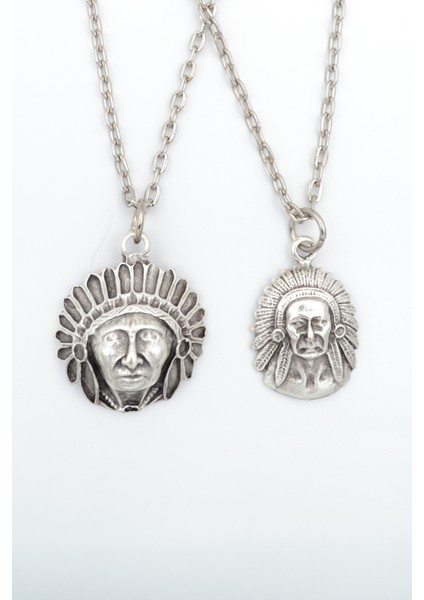 2'li Kızılderili Kolye Seti