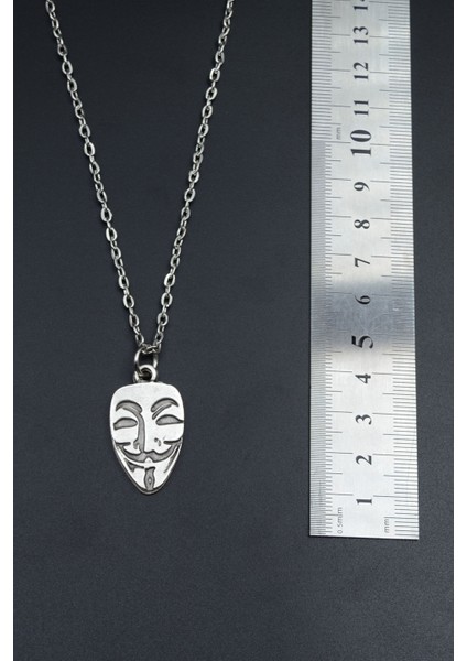 Had Safha Accessories V For Vendetta Düz Zincir Kolye