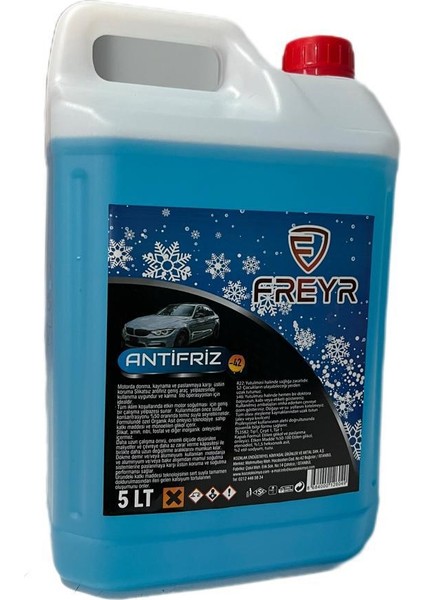 4 Mevsim -42 Derece Süper Mavi Antifriz 5 Lt (ÜRETİM:2024)