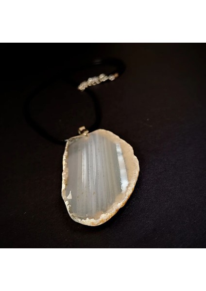 Doğal Taş-Akik Kolye