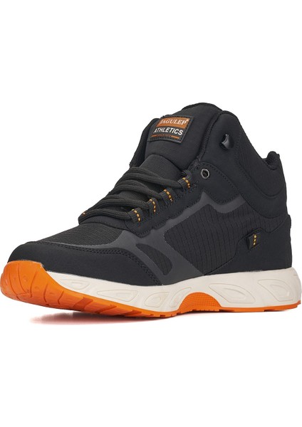 Günlük Erkek Bot Bağcıklı Desenli Kaymaz Taban Hafif Rahat Outdoor Ayakkabı Trekking Bootie 2742
