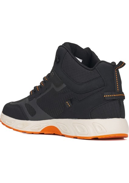 Günlük Erkek Bot Bağcıklı Desenli Kaymaz Taban Hafif Rahat Outdoor Ayakkabı Trekking Bootie 2742