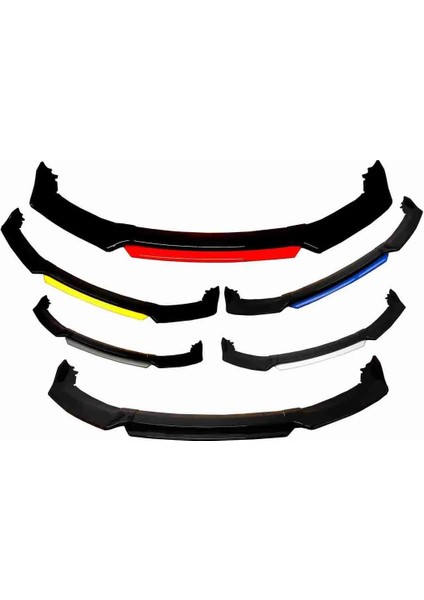 Dkelektronik Peugeot 207 Lip 4 Parça Mavi / Tampon Eki