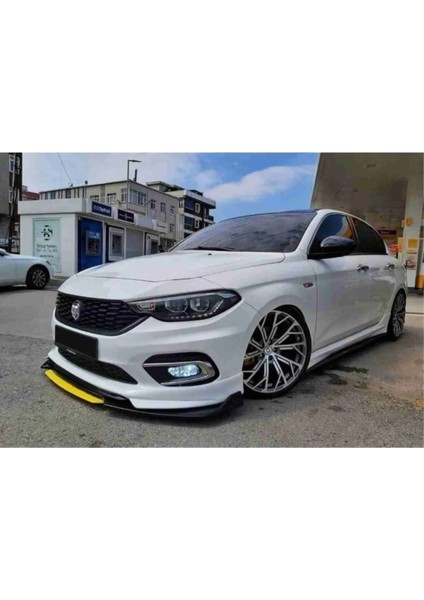 Fiat Egea Lip 4 Parça Kırmızı / Tampon Eki