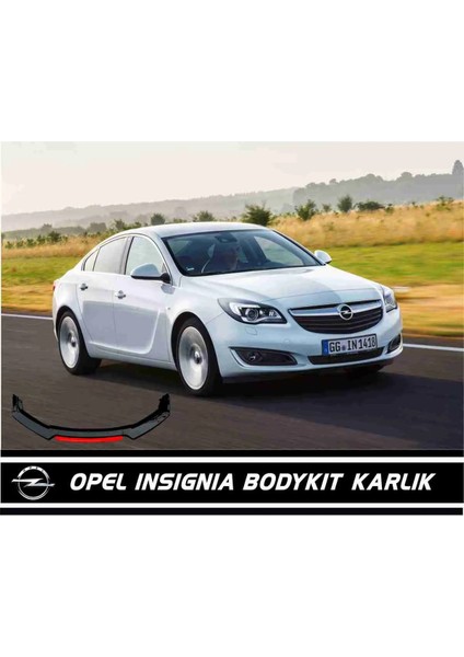 Dkelektronik Insignia Lip 4 Parça Kırmızı / Tampon Eki