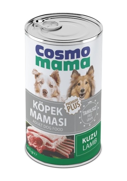 Yetişkin Kuzu Etlı Köpek Konserve Maması 24 Adet x 415 gr