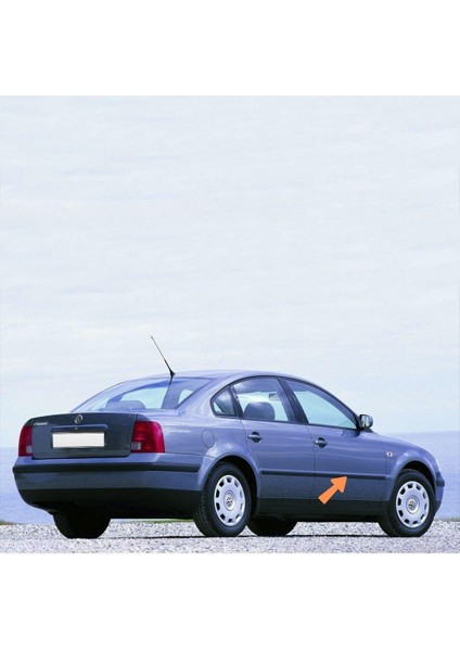 Sağ Ön Kapı Çıtası Siyah Plastik Vw Passat 1997-2000 3B0853516