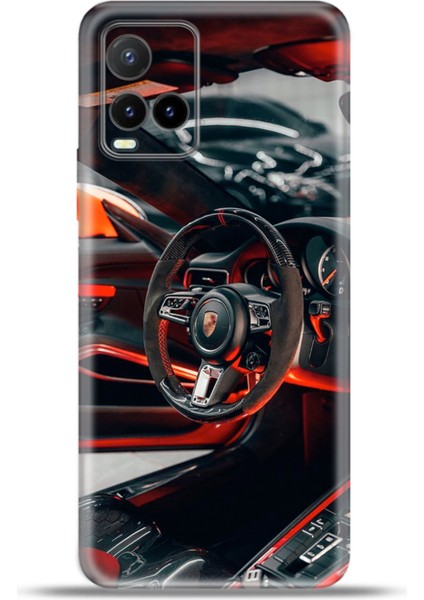 Vivo Y33S Kılıf Esnek Silikon Kamera Koruma 4K Desenli Özel Tasarım - Gtcar