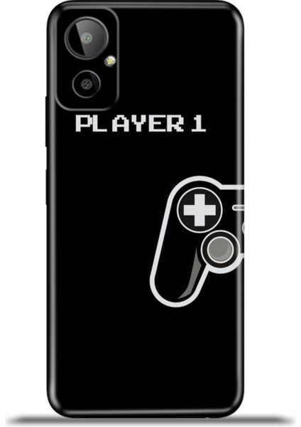General Mobile Gm 23 Se Kılıf Esnek Silikon Kamera Koruma 4K Desenli Özel Tasarım - Player1