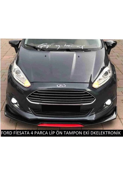 Dkelektronik Focus 3 Lip 4 Parça Kırmızı / Tampon Eki