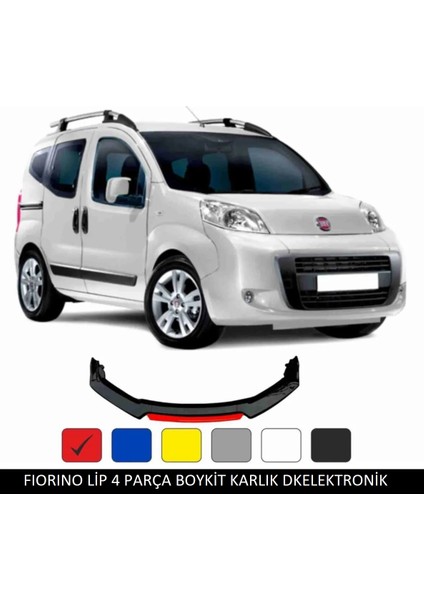 Dkelektronik Fiorino Lip 4 Parça Kırmızı / Tampon Eki fiyatları