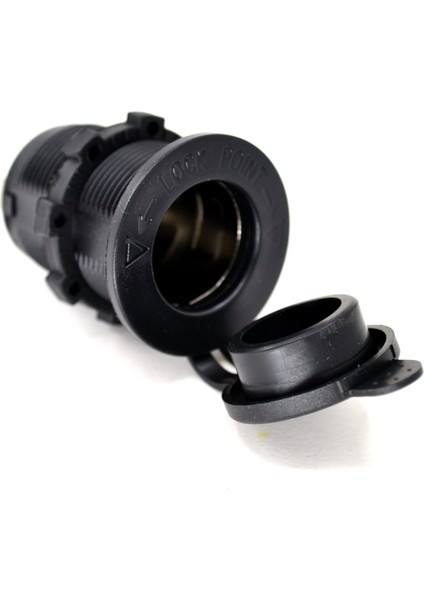 Marine Karavan Çakmak Soketi Yuvası Dişi Priz Fişli