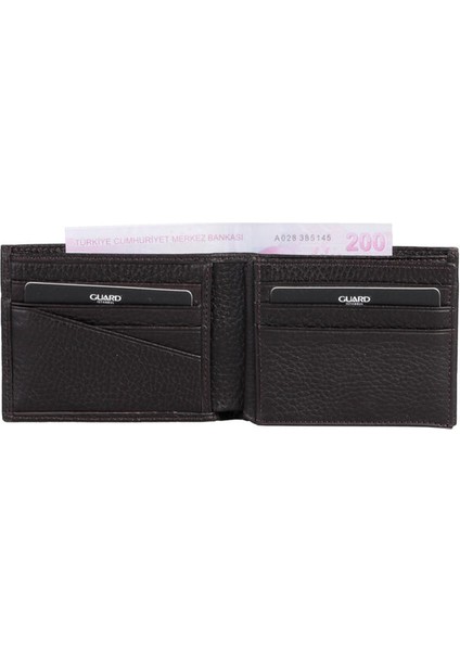 Pisotlu Kahverengi Hakiki Deri Yatay Erkek Cüzdanı P753 modelleri