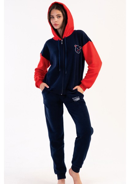 Kadın Polar Uzun Kol Pijama Takım